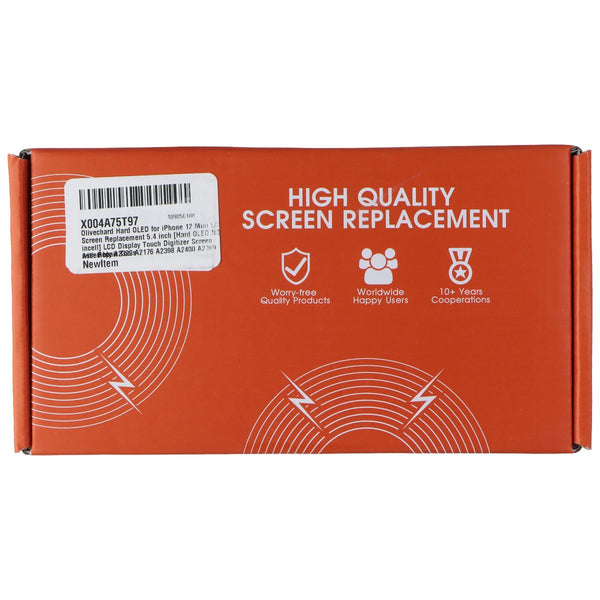 Olivechard Hard OLED for iPhone 12 Mini (5.4) LCD Display Touch Digitizer