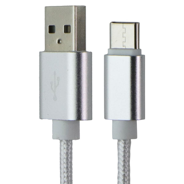 Ondigo 3FT USB-A to USB-C Fast Charge + Data Braided Cable - White