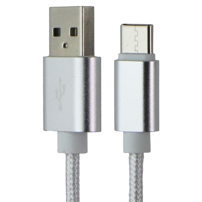 Ondigo 3FT USB-A to USB-C Fast Charge + Data Braided Cable - White