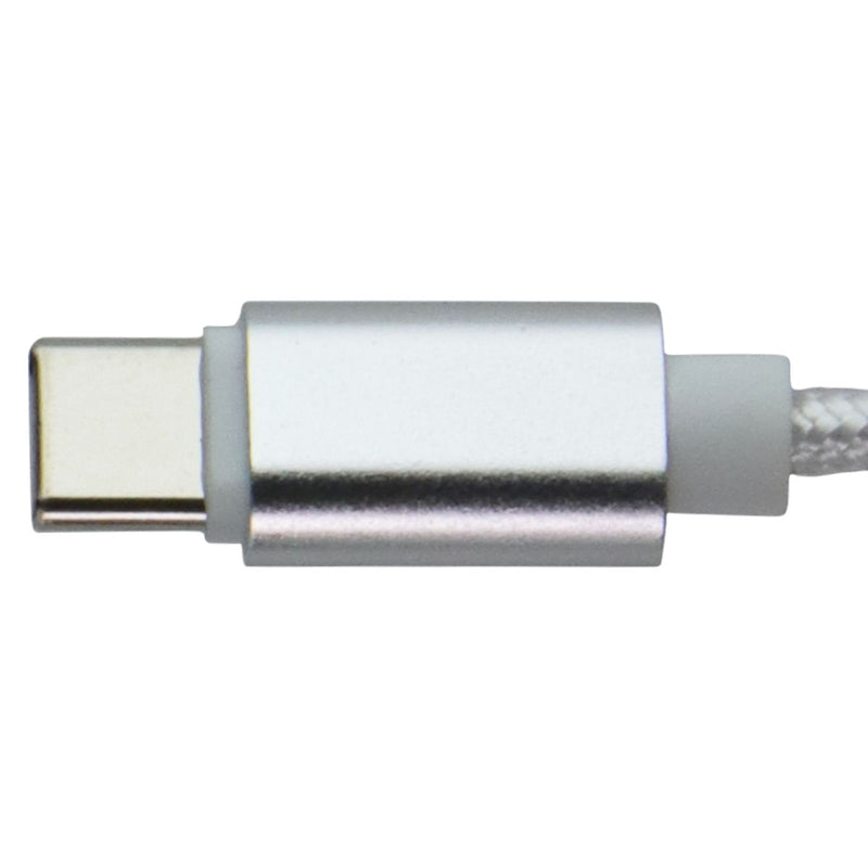Ondigo 3FT USB-A to USB-C Fast Charge + Data Braided Cable - White