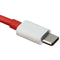 OnePlus (3.3-Ft) 1m USB to USB-C Charge and Sync Warp Cable - Red/White (D287)