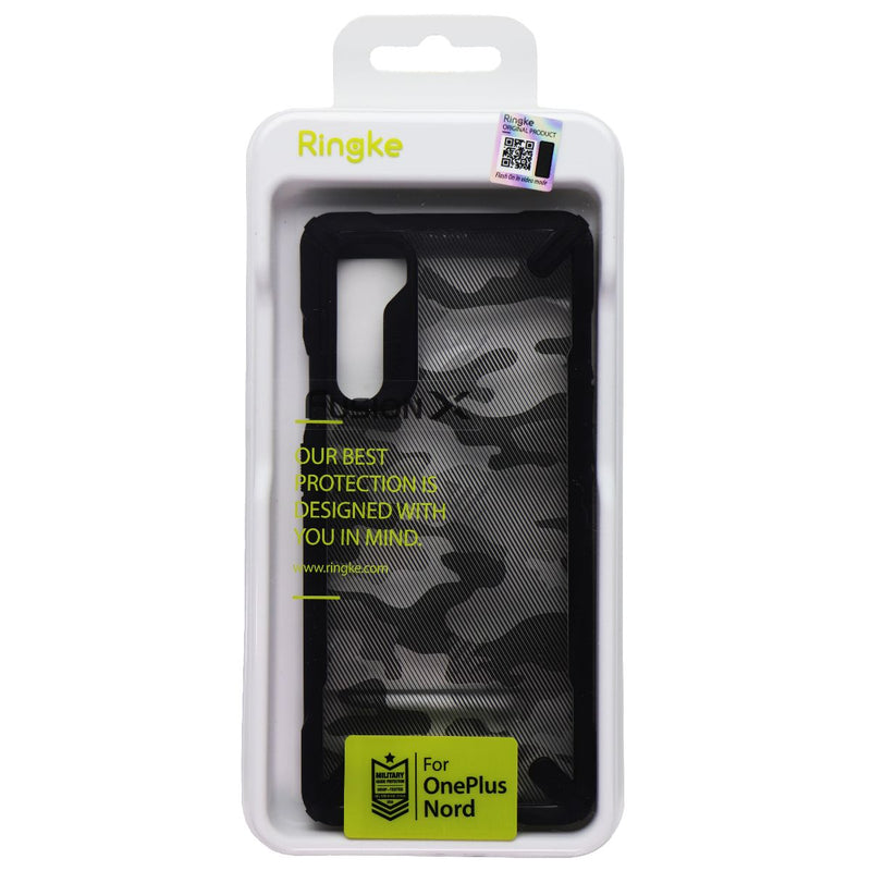 Ringke Fusion X Series Case for OnePlus Nord - Black Camo