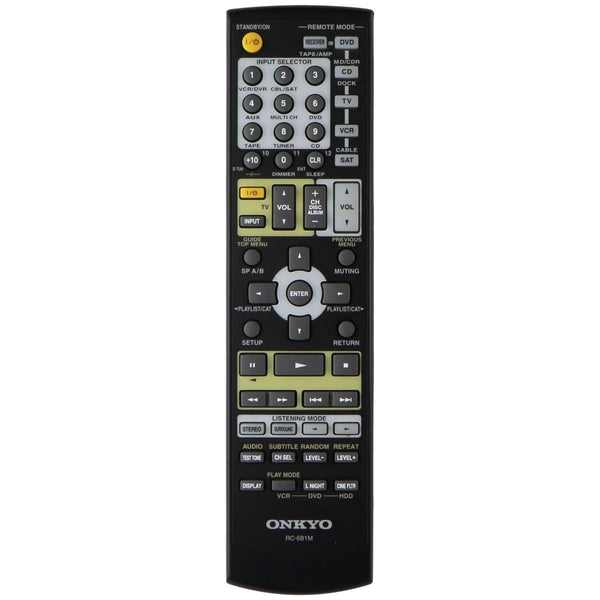 Onkyo AV Receiver Remote Control (RC-681M)