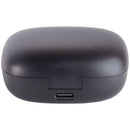 onn. Bluetooth In-Ear TWS Earbuds with Wireless Charging Case - Black