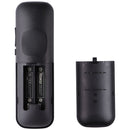 Onn Roku TV Remote with Netflix/AppleTV+/Paramount+/HBOMax Hot Keys - Black