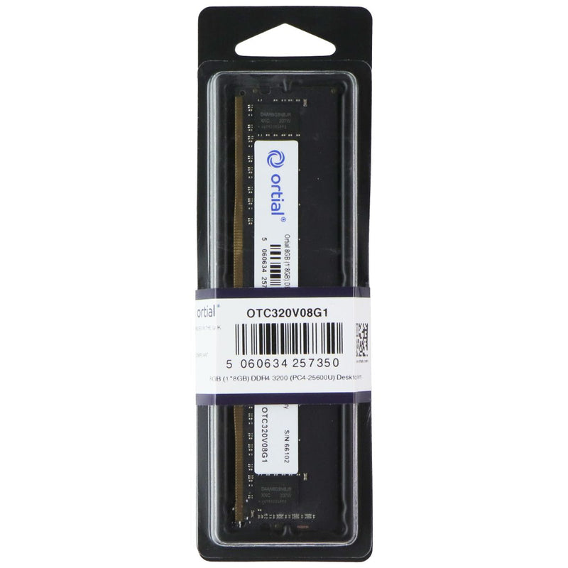 Ortial 8GB DDR4 3200 (PC4-25600U) Desktop Memory - (OTC320V08G1)