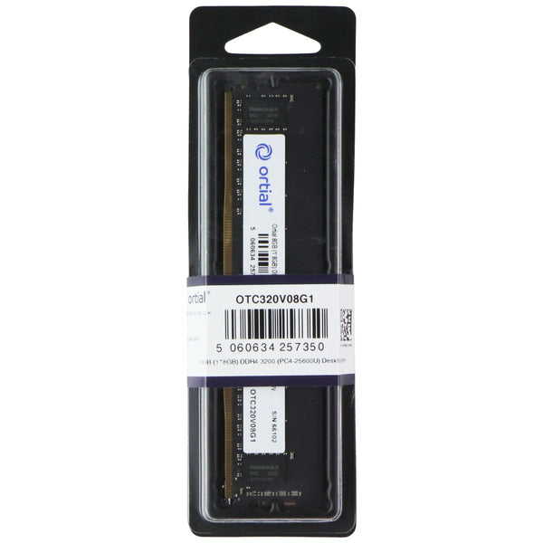 Ortial 8GB DDR4 3200 (PC4-25600U) Desktop Memory - (OTC320V08G1)