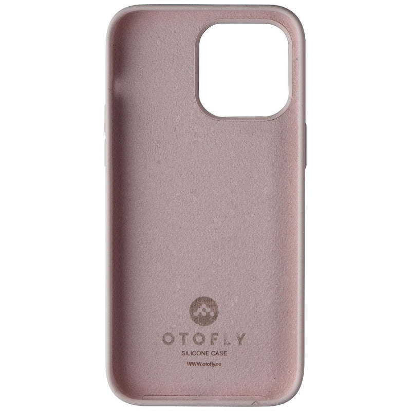 OTOFLY Silicone Case for Apple iPhone 14 Pro Max - Chalk Pink