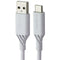 OtterBox (2m/6.6ft) Standard USB-A to USB-C Charge Cable - Cloud Dream (White)