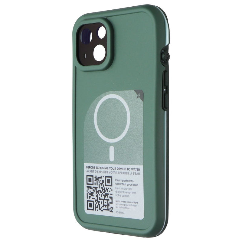 OtterBox Fre Series Case for MagSafe for Apple iPhone 14 - Dauntless (Green)