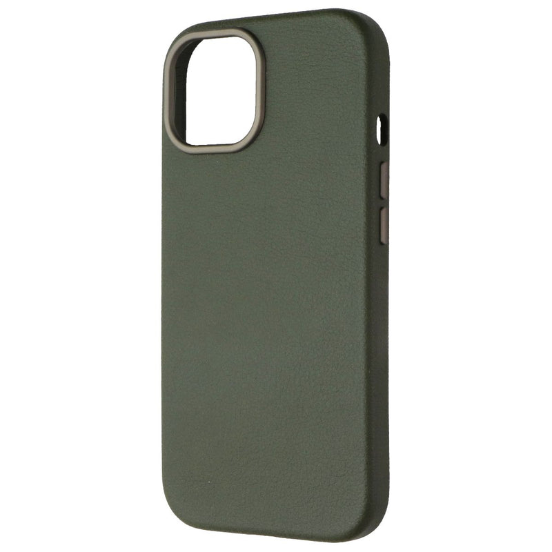 OtterBox Symmetry Cactus Leather Case for MagSafe for Apple iPhone 15 - Green