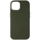 OtterBox Symmetry Cactus Leather Case for MagSafe for Apple iPhone 15 - Green