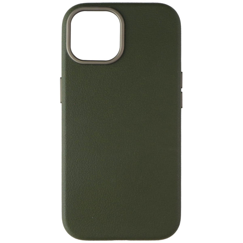 OtterBox Symmetry Cactus Leather Case for MagSafe for Apple iPhone 15 - Green