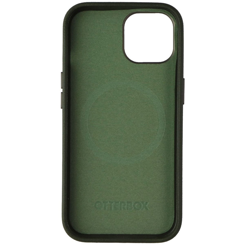 OtterBox Symmetry Cactus Leather Case for MagSafe for Apple iPhone 15 - Green