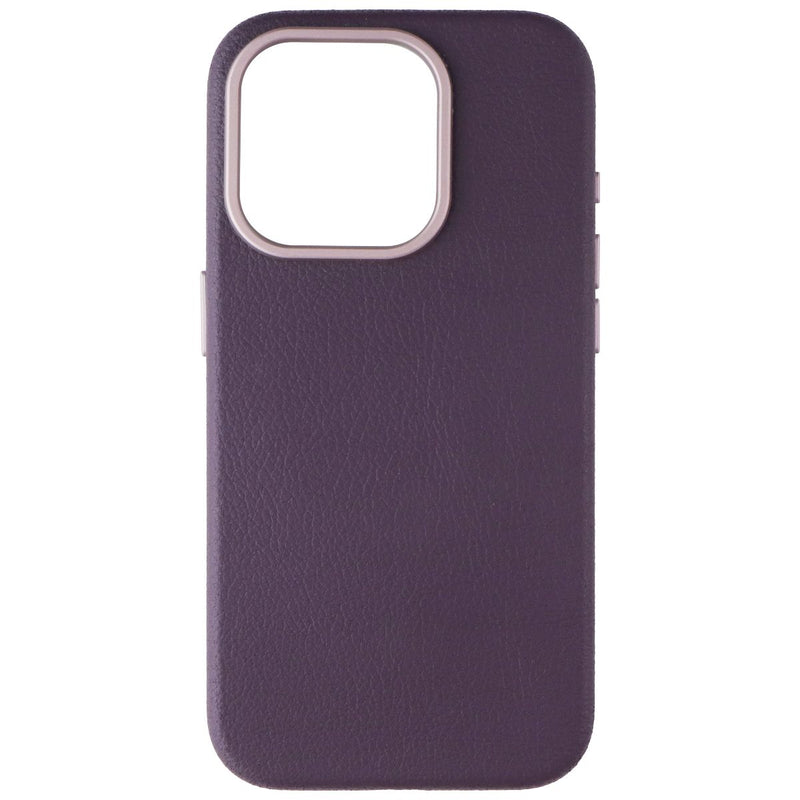 OtterBox Symmetry Cactus Leather Case for MagSafe for iPhone 15 Pro - Plum Luxe