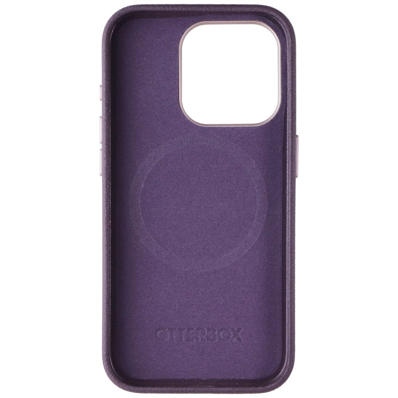 OtterBox Symmetry Cactus Leather Case for MagSafe for iPhone 15 Pro - Plum Luxe