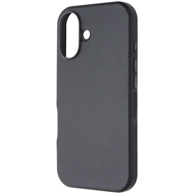 OtterBox Symmetry Series Case for MagSafe for iPhone 16 - Black Cactus Leather