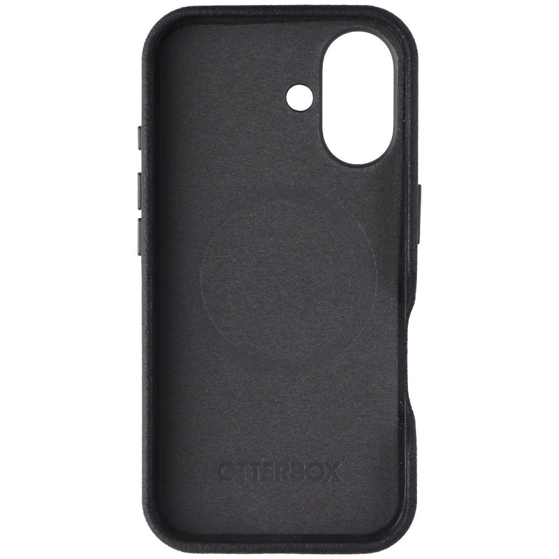 OtterBox Symmetry Series Case for MagSafe for iPhone 16 - Black Cactus Leather
