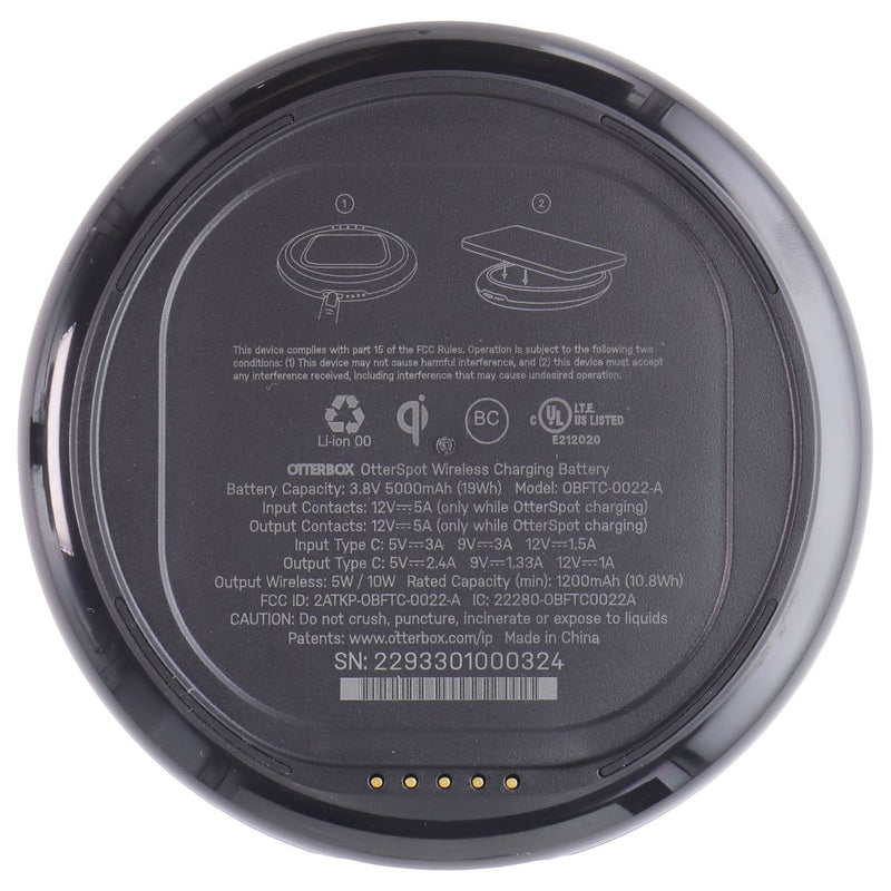 OtterBox OtterSpot 10-Watt Wireless Charging Battery - Black