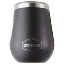 OtterBox Elevation Wine Tumbler with Lid (10 oz) - Silver Panther (Black)