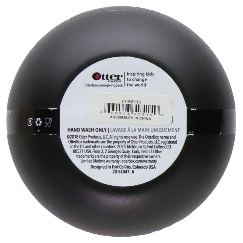 OtterBox Elevation Wine Tumbler with Lid (10 oz) - Silver Panther (Black)