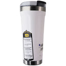 OtterBox Elevation Tumbler Series Flask with Closed Lid - 20OZ Ice Cap (White)