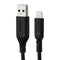 OtterBox Durable (1m/3.3-ft) Lightning 8-Pin to USB-A Charge/Sync Cable - Black