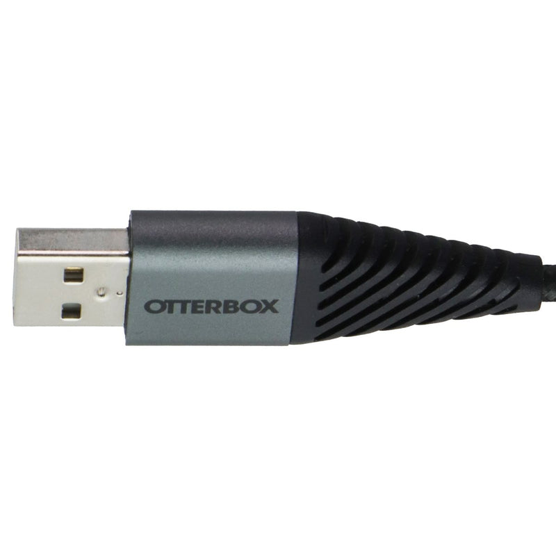 OtterBox (9.8ft/3m) USB-A to USB-C Premium Braided Cable - Dark Ash Black