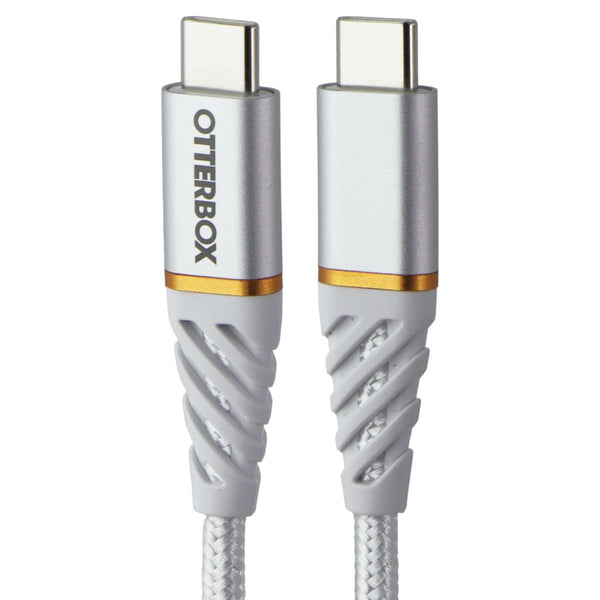 OtterBox (3m/9.8-Ft) Premium Fast Charge USB-C to USB-C Braided Cable - White