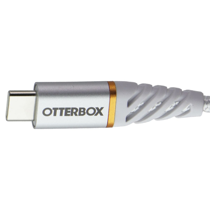 OtterBox (3m/9.8-Ft) Premium Fast Charge USB-C to USB-C Braided Cable - White