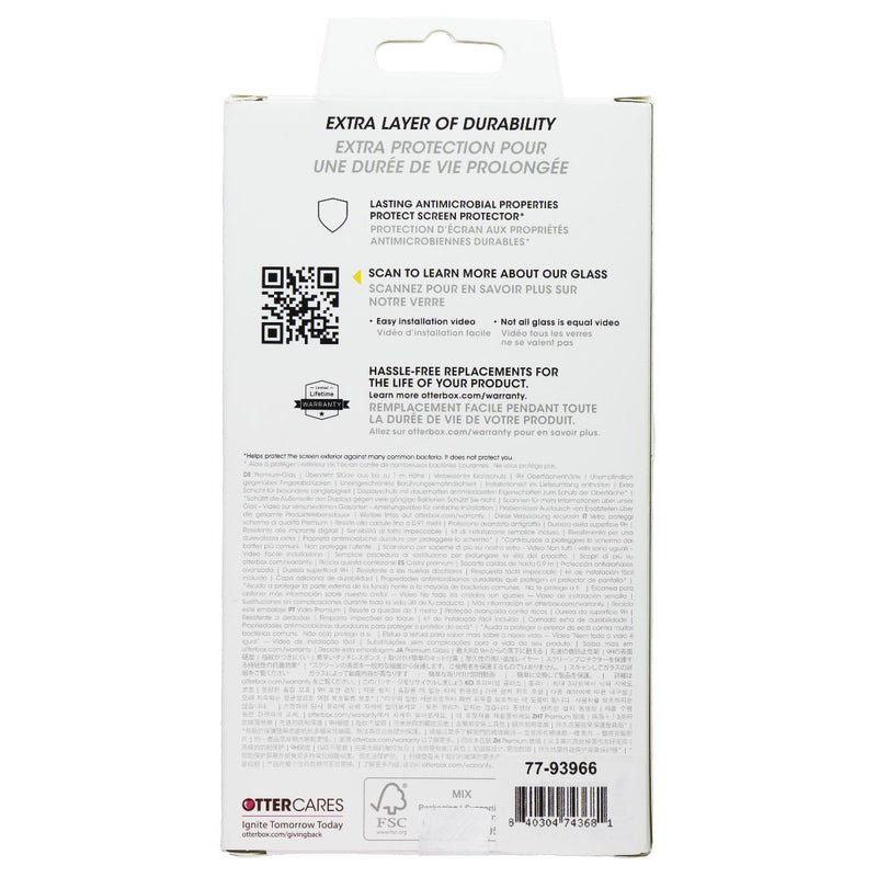 OtterBox Premium Glass Privacy Guard Screen Protector for iPhone 15