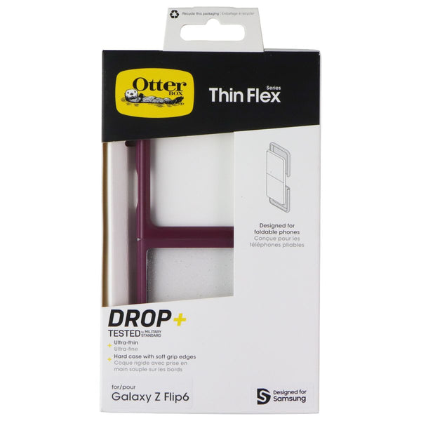 OtterBox Thin Flex Series Case for Samsung Galaxy Z Flip6 -  Berry Bliss (Red)