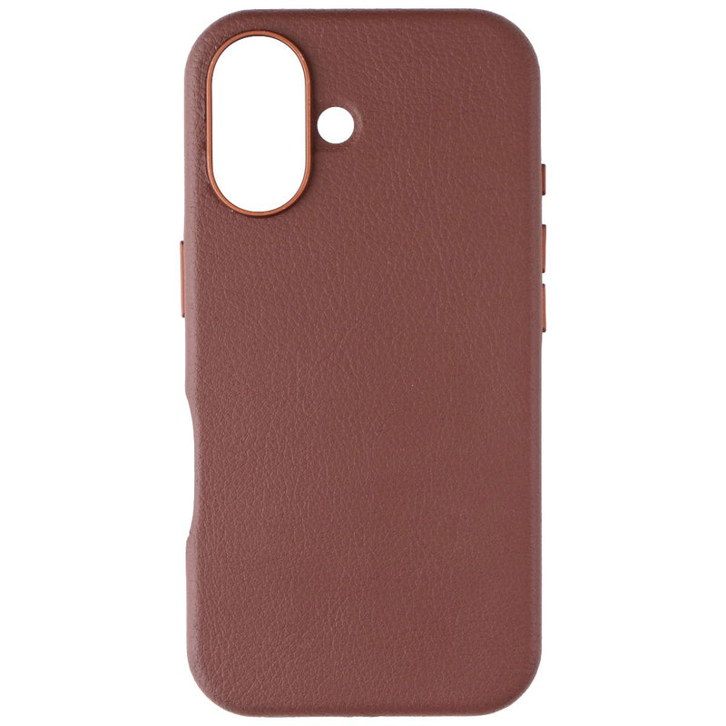 OtterBox Symmetry Cactus Leather Case for MagSafe for iPhone 16 - Rich Adobe