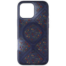 OtterBox Symmetry Clear MagSafe Case for iPhone 16 Pro Max - Floral Romance Blue