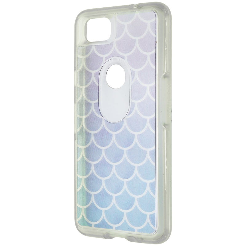 OtterBox Symmetry Series Hybrid Case for Google Pixel 2 - Clear/Blue Scales