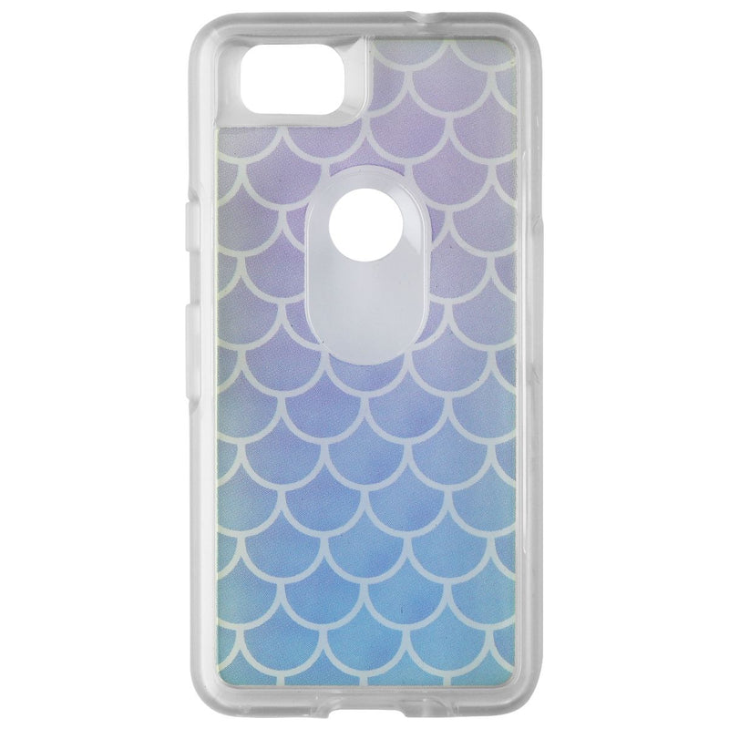 OtterBox Symmetry Series Hybrid Case for Google Pixel 2 - Clear/Blue Scales