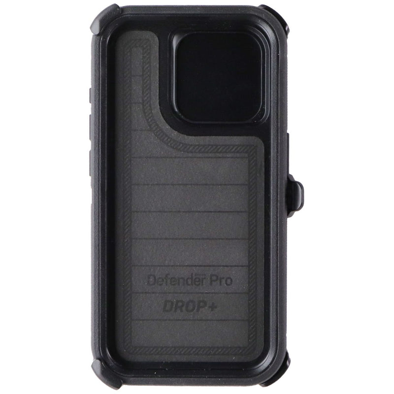 OtterBox Defender Pro Series Case and Holster for iPhone 15 Pro - Black