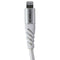OtterBox (3.3Ft) Lightning 8-Pin to to USB-A Braided Cable - White
