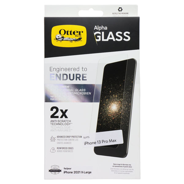 OtterBox Alpha Glass Series Case for Apple iPhone 13 Pro Max - Clear
