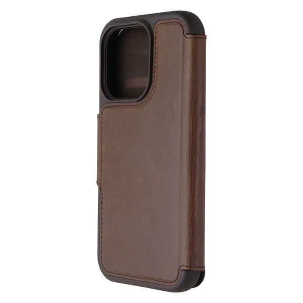OtterBox Strada Series Folio Case for Apple iPhone 14 Pro - Brown Leather