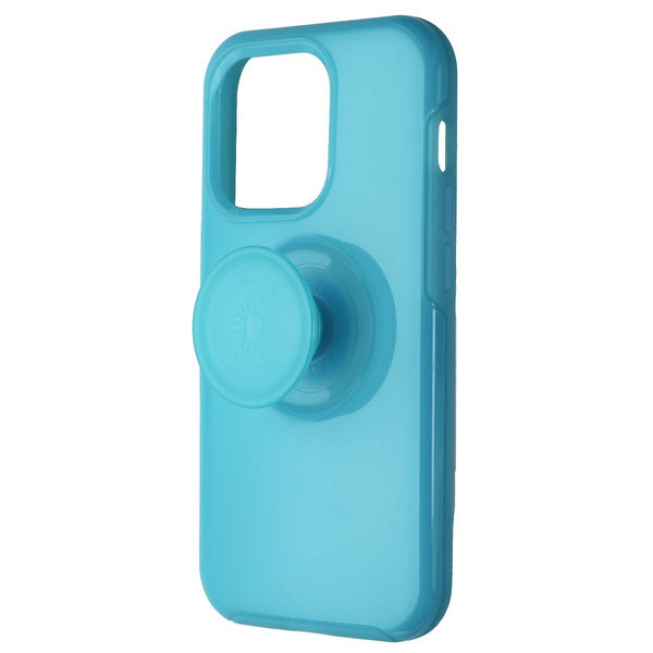 OtterBox + Pop Symmetry Case for Apple iPhone 14 Pro - You Cyan This? (Blue)