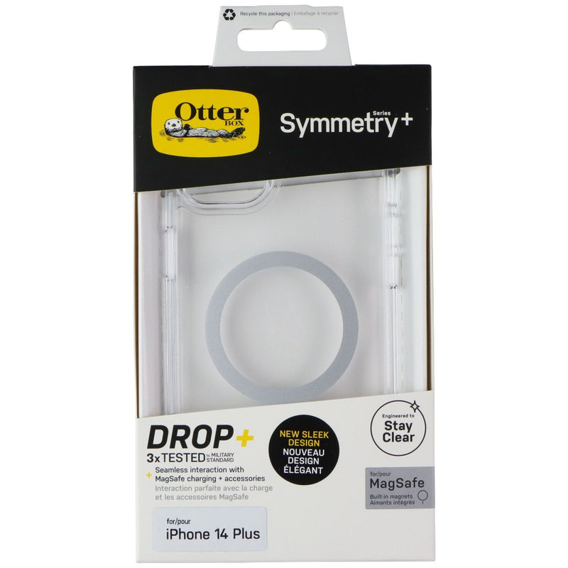 OtterBox Protection + Power Kit Case & Charger for iPhone 14 Plus - Clear/White