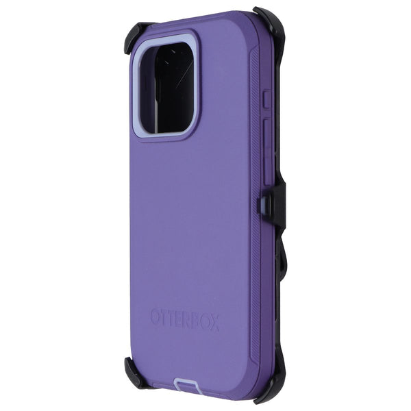 OtterBox Defender Case and Holster for iPhone 15 Pro - Mountain Majesty (Purple)