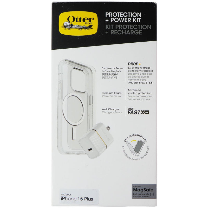 OtterBox Symmetry Protection + Power Kit for MagSafe for Apple iPhone 15 Plus