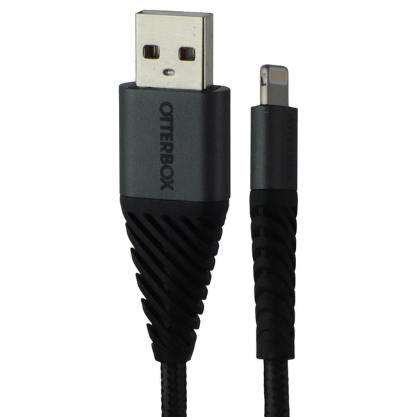 OtterBox Lightning 8-Pin to USB Charge & Sync Data Cable (3m/9.8ft) - Black/Gray