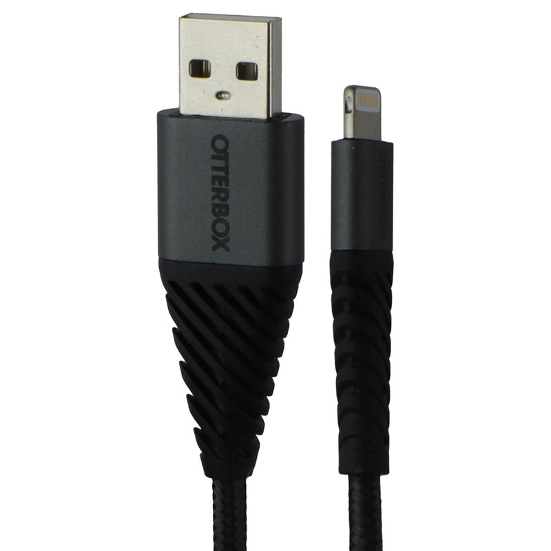 OtterBox Lightning 8-Pin to USB Charge & Sync Data Cable (3m/9.8ft) - Black/Gray