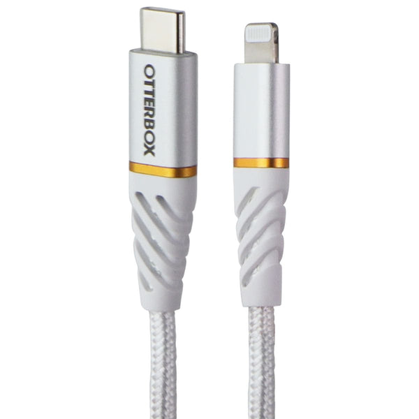 OtterBox 2m USB-C to Lightning 8-Pin Braided Charging Cable - White