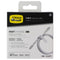 OtterBox Fast Charge 2m Lightning 8-Pin to USB-C Cable - Cloud Sky (White)