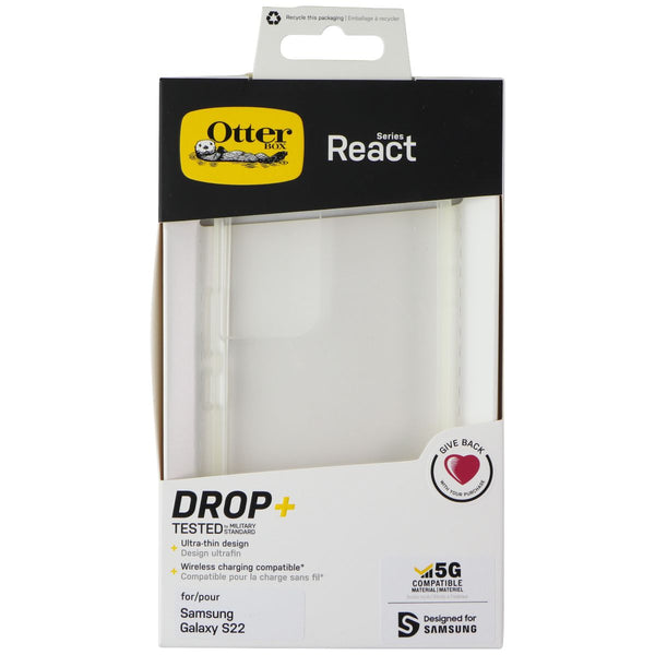 OtterBox React Series Case for Samsung Galaxy S22 - Clear