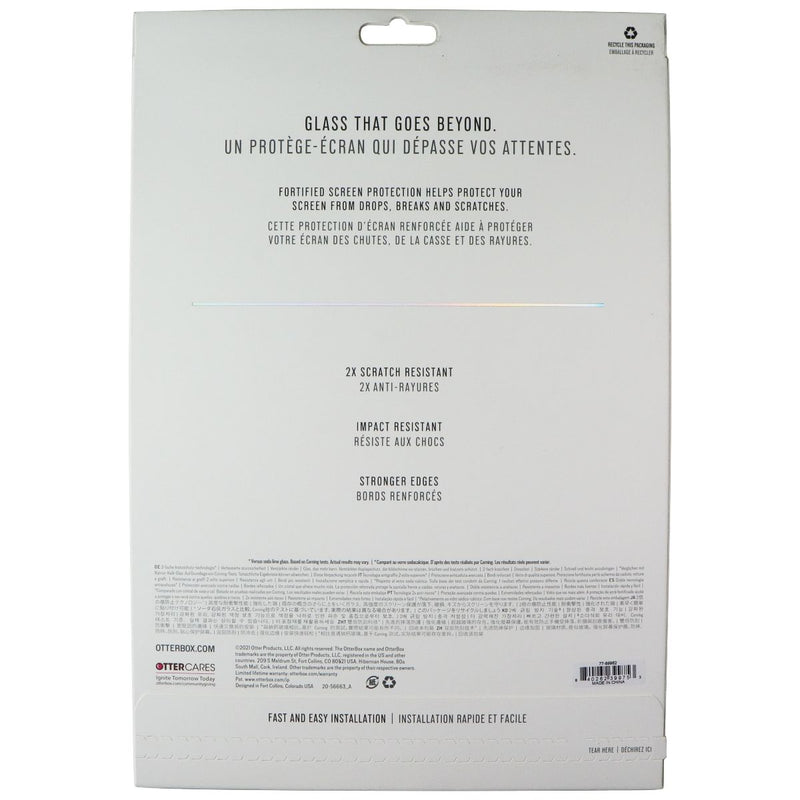 OtterBox Alpha Glass Screen Protector for Apple iPad (10.9-in) 10th Gen - Clear